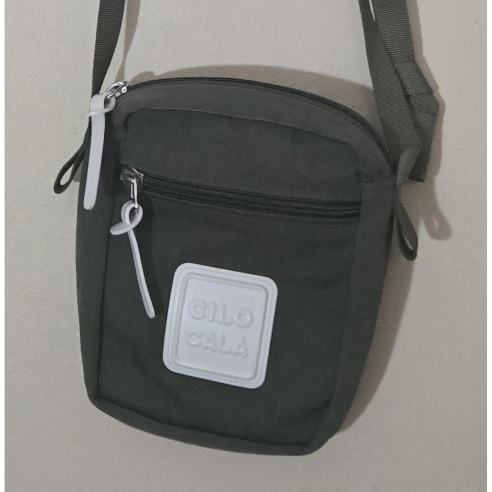 Cilocala Earthy Green Mini Crossbody Messenger Shoulder Bag Autumn Travel